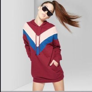 Wild Fable Hoodie with Chevron Detail